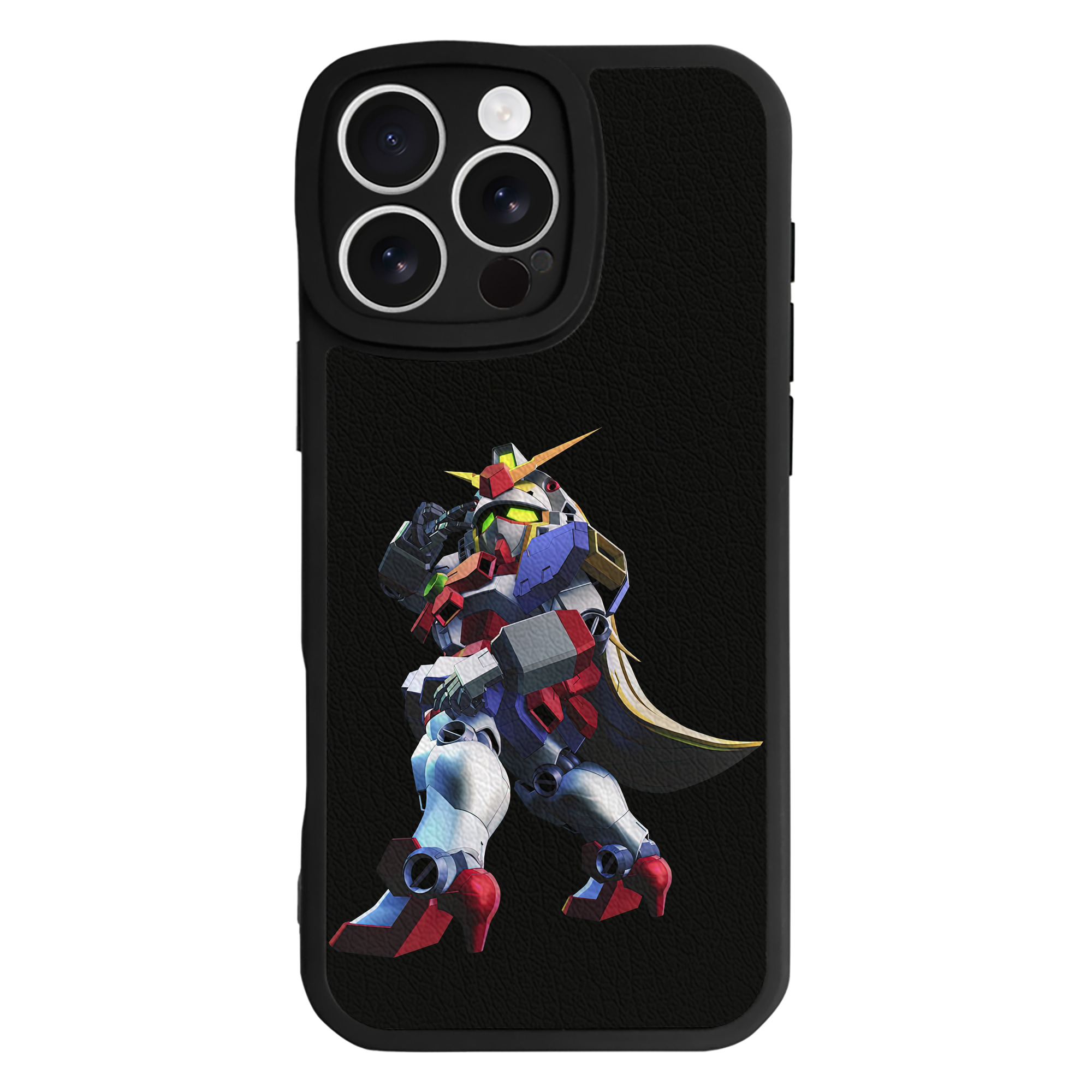 （画像用） 機動戦士ガンダム Mobile Suit Gundam 【iPhone 16シリーズ対応】シリコンスマホケース（レザー調） 材質：シリコン